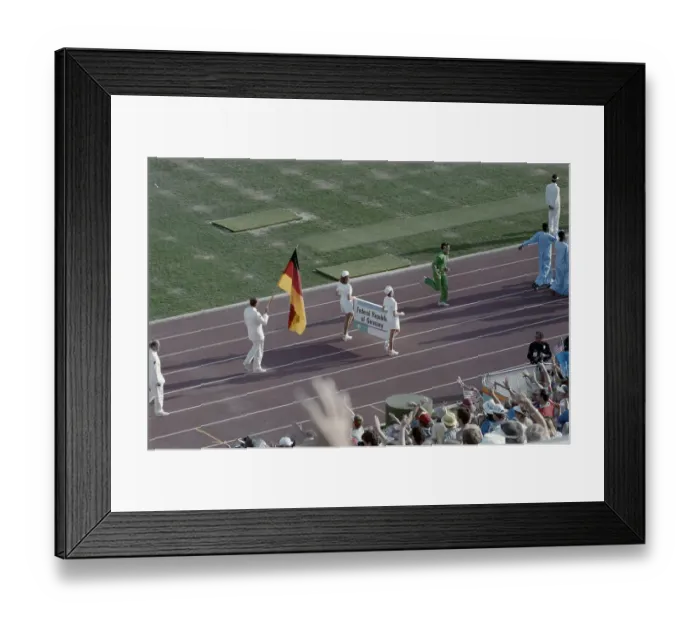 Framed Print : 1984 Summer Olympics - Opening Ceremony