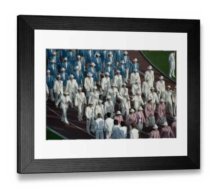 Framed Print : 1984 Summer Olympics - Opening Ceremony Framed Print : 1984 Summer Olympics - Opening Ceremony