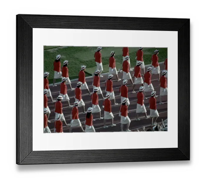 Framed Print : 1984 Summer Olympics - Opening Ceremony Framed Print : 1984 Summer Olympics - Opening Ceremony