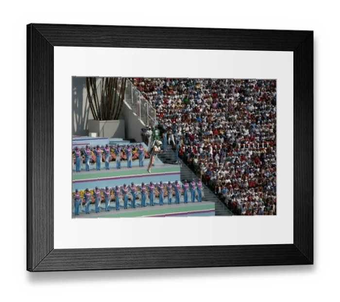 Framed Print : 1984 Summer Olympics - Opening Ceremony Framed Print : 1984 Summer Olympics - Opening Ceremony