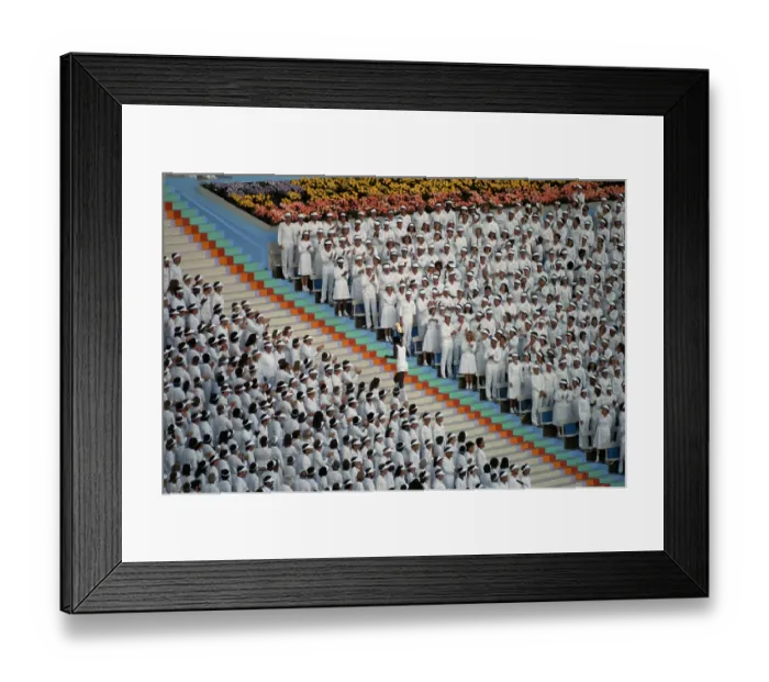 Framed Print : 1984 Summer Olympics - Opening Ceremony Framed Print : 1984 Summer Olympics - Opening Ceremony