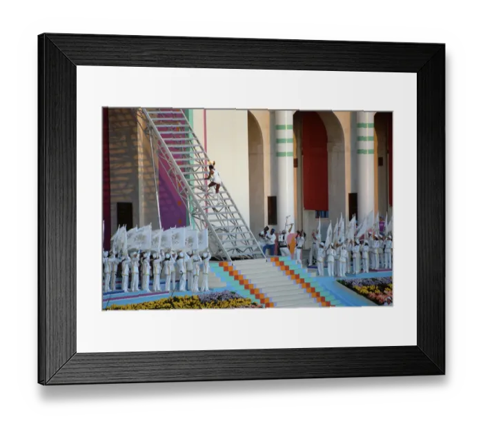 Framed Print : 1984 Summer Olympics - Opening Ceremony Framed Print : 1984 Summer Olympics - Opening Ceremony