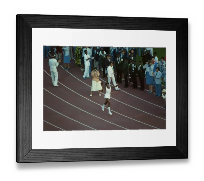 Framed Print : 1984 Summer Olympics - Opening Ceremony Framed Print : 1984 Summer Olympics - Opening Ceremony
