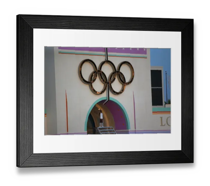 Framed Print : 1984 Summer Olympics - Opening Ceremony