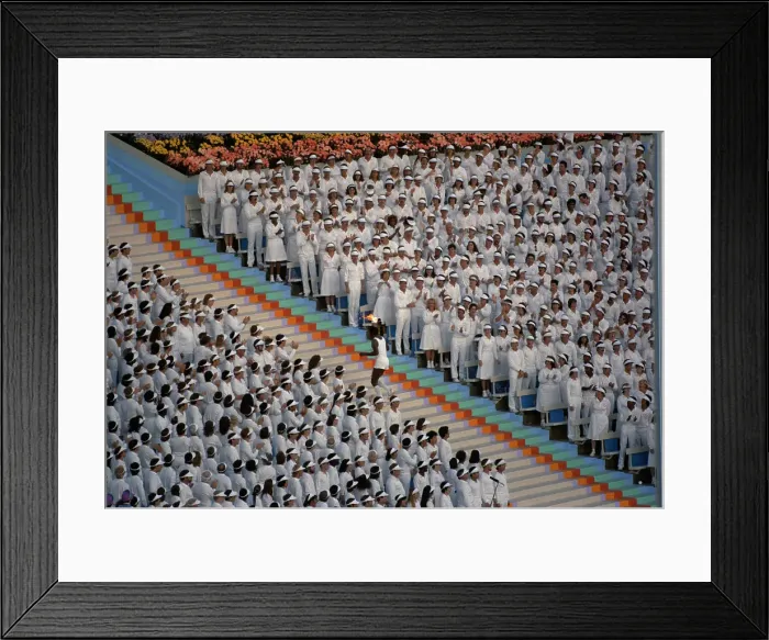 Framed Print : 1984 Summer Olympics - Opening Ceremony Framed Print : 1984 Summer Olympics - Opening Ceremony