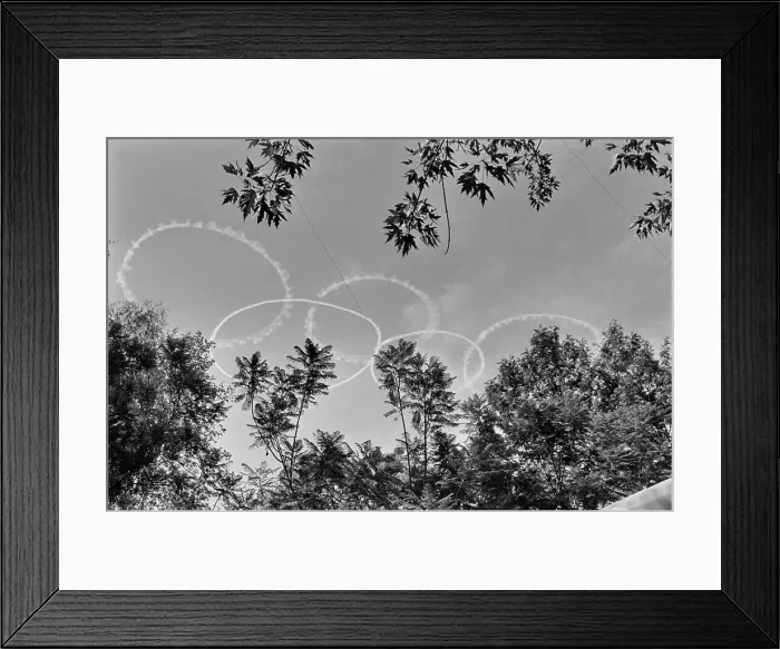 Framed Print : 1984 Summer Olympics - Opening Ceremony Framed Print : 1984 Summer Olympics - Opening Ceremony