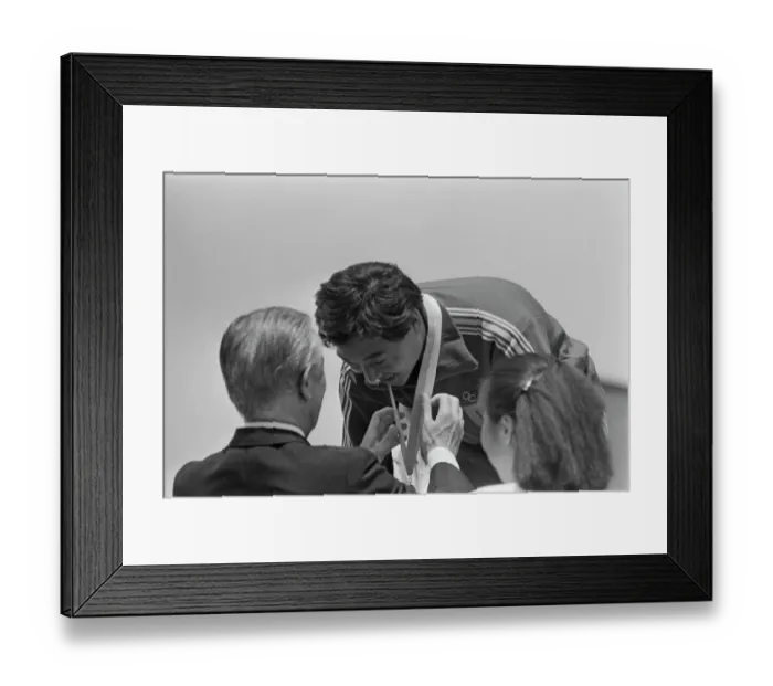 Framed Print : 1984 Summer Olympics - Men's 50 Metre Free Pistol Framed Print : 1984 Summer Olympics - Men's 50 Metre Free Pistol