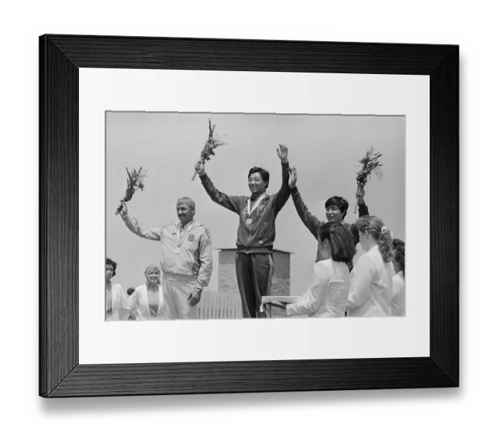 Framed Print : 1984 Summer Olympics - Men's 50 Metre Free Pistol Framed Print : 1984 Summer Olympics - Men's 50 Metre Free Pistol