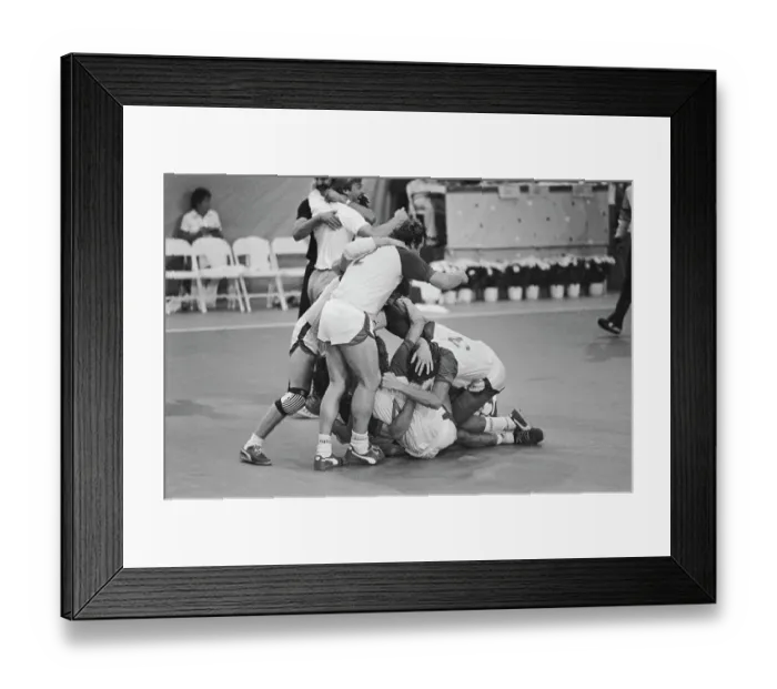 Framed Print : 1984 Summer Olympics - Men's Handball Framed Print : 1984 Summer Olympics - Men's Handball