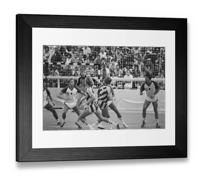Framed Print : 1984 Summer Olympics - Men's Handball Framed Print : 1984 Summer Olympics - Men's Handball