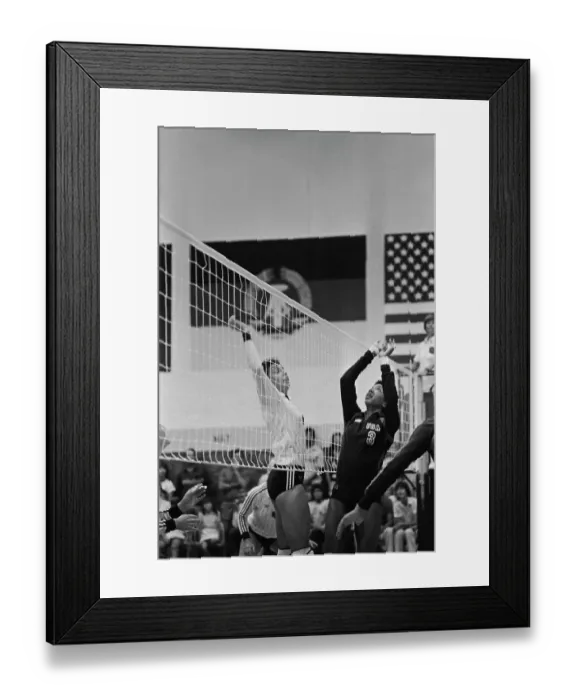 Framed Print : 1984 Summer Olympics - Women's Volleyball Framed Print : 1984 Summer Olympics - Women's Volleyball