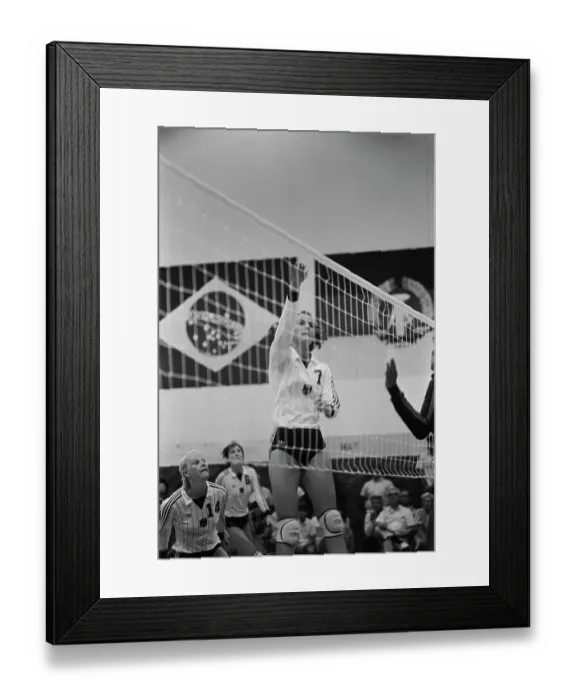 Framed Print : 1984 Summer Olympics - Women's Volleyball Framed Print : 1984 Summer Olympics - Women's Volleyball