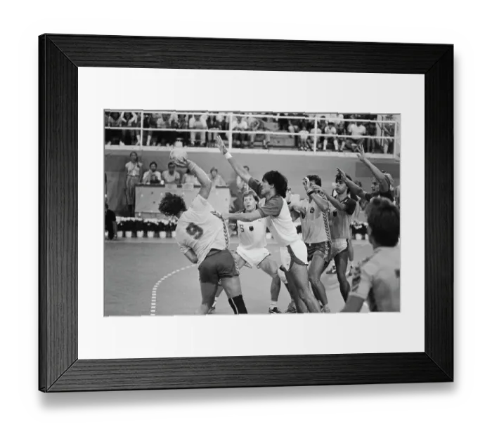 Framed Print : 1984 Summer Olympics - Men's Handball Framed Print : 1984 Summer Olympics - Men's Handball