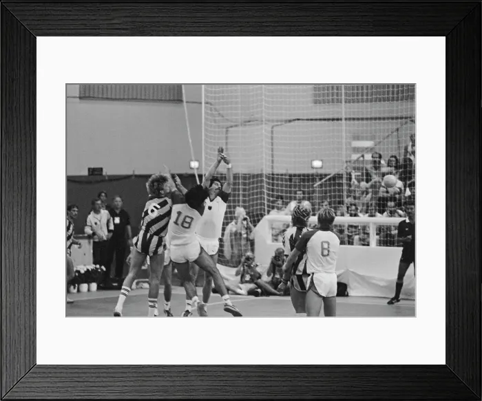 Framed Print : 1984 Summer Olympics - Men's Handball Framed Print : 1984 Summer Olympics - Men's Handball