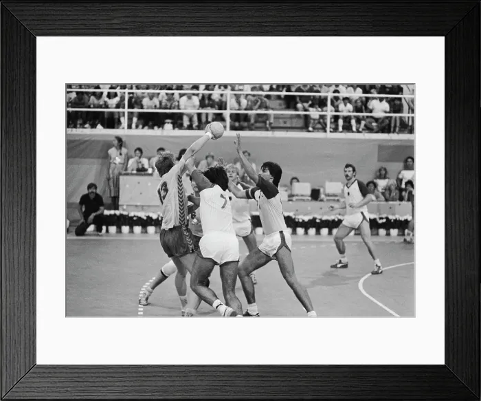 Framed Print : 1984 Summer Olympics - Men's Handball