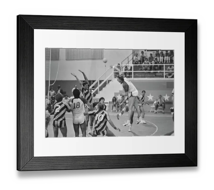 Framed Print : 1984 Summer Olympics - Men's Handball Framed Print : 1984 Summer Olympics - Men's Handball