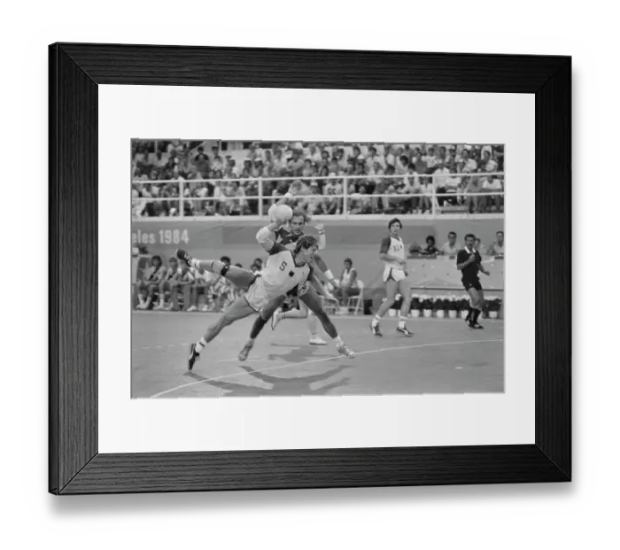 Framed Print : 1984 Summer Olympics - Men's Handball Framed Print : 1984 Summer Olympics - Men's Handball