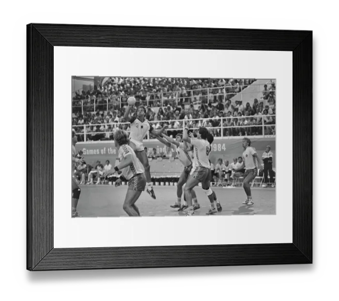 Framed Print : 1984 Summer Olympics - Men's Handball Framed Print : 1984 Summer Olympics - Men's Handball