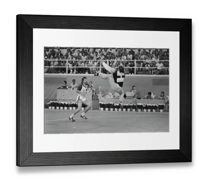 Framed Print : 1984 Summer Olympics - Men's Handball Framed Print : 1984 Summer Olympics - Men's Handball