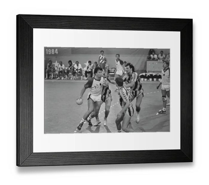 Framed Print : 1984 Summer Olympics - Men's Handball Framed Print : 1984 Summer Olympics - Men's Handball