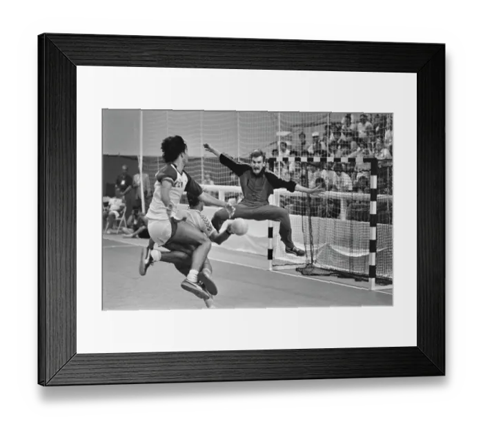 Framed Print : 1984 Summer Olympics - Men's Handball Framed Print : 1984 Summer Olympics - Men's Handball