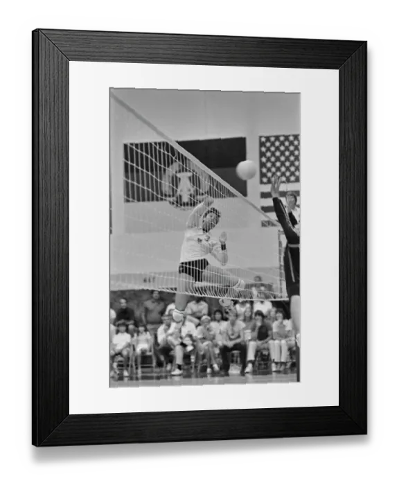 Framed Print : 1984 Summer Olympics - Women's Volleyball
