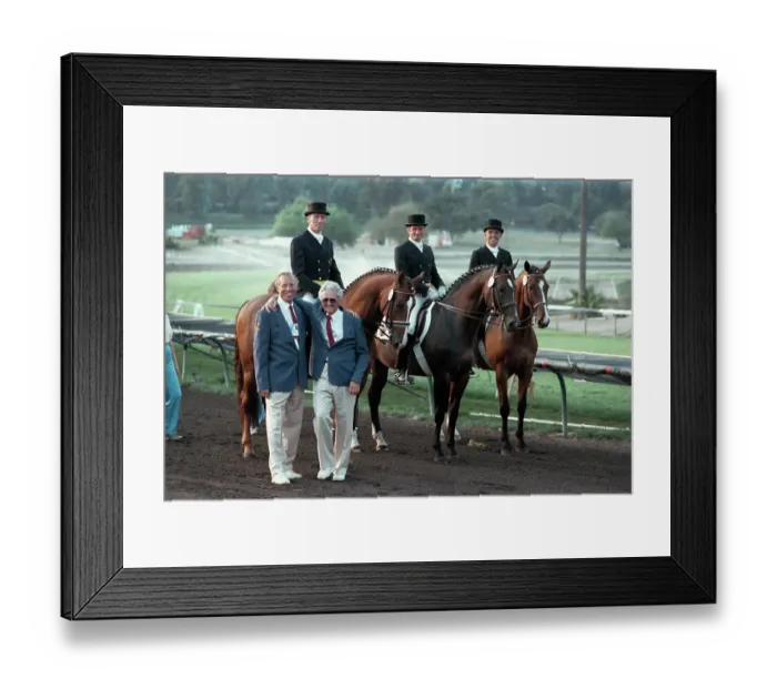 Framed Print : 1984 Summer Olympics - Equestrian - Team Dressage Framed Print : 1984 Summer Olympics - Equestrian - Team Dressage