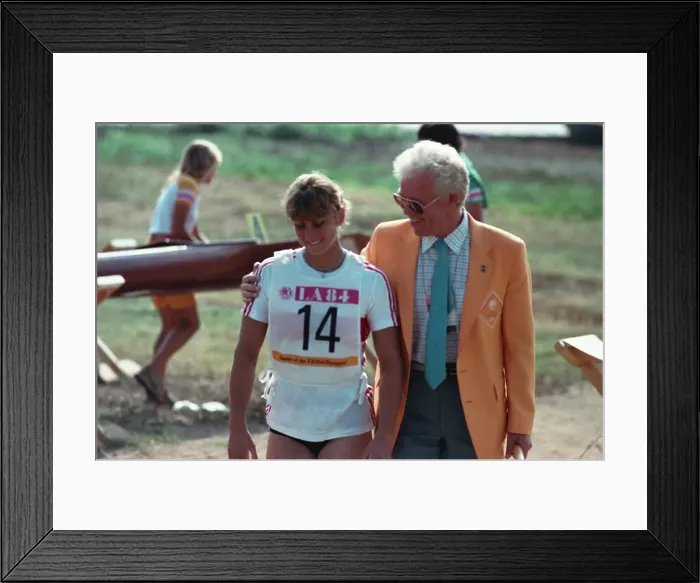 Framed Print : 1984 Summer Olympics - Kayaking Framed Print : 1984 Summer Olympics - Kayaking