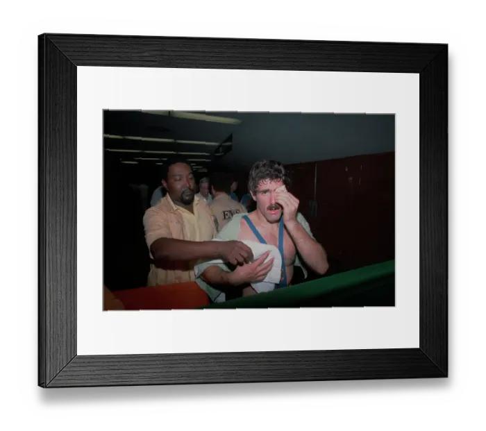 Framed Print : 1984 Summer Olympics - Light Heavyweight Boxing Framed Print : 1984 Summer Olympics - Light Heavyweight Boxing