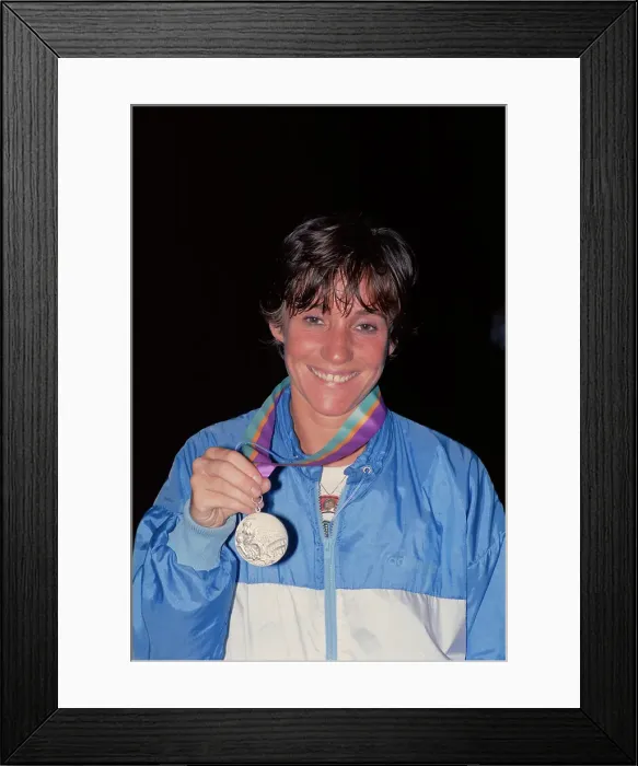 Framed Print : 1984 Summer Olympics - Women's Foil Framed Print : 1984 Summer Olympics - Women's Foil