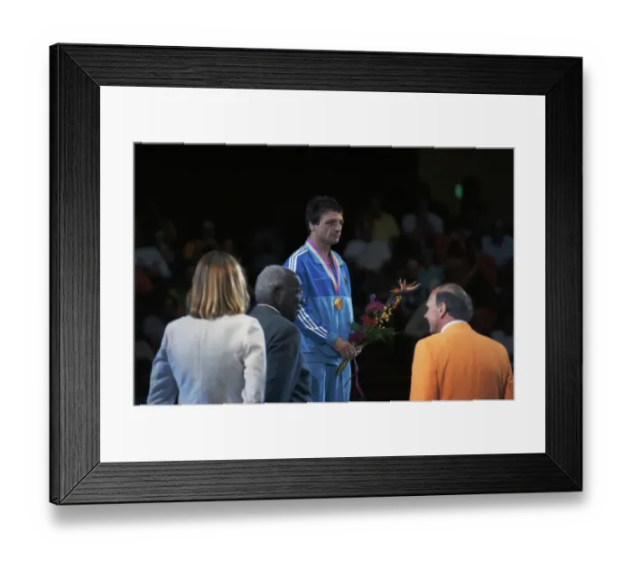 Framed Print : 1984 Summer Olympics - Men's Greco-Roman 57kg Framed Print : 1984 Summer Olympics - Men's Greco-Roman 57kg