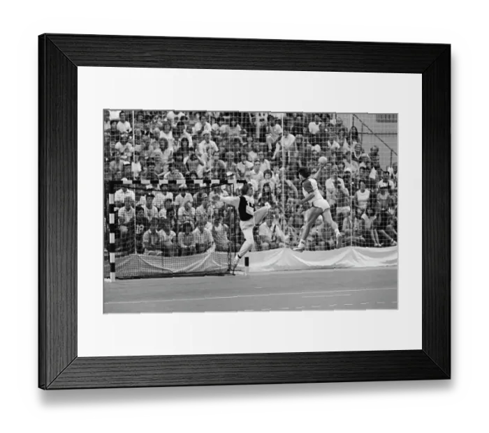 Framed Print : 1984 Summer Olympics - Men's Handball Match #8 Framed Print : 1984 Summer Olympics - Men's Handball Match #8