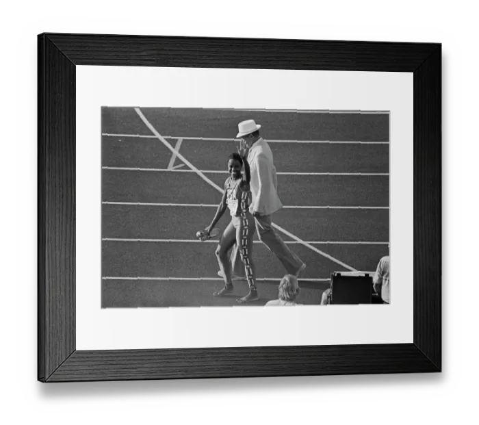 Framed Print : 1984 Summer Olympics - Women's 100 Metres Final Framed Print : 1984 Summer Olympics - Women's 100 Metres Final