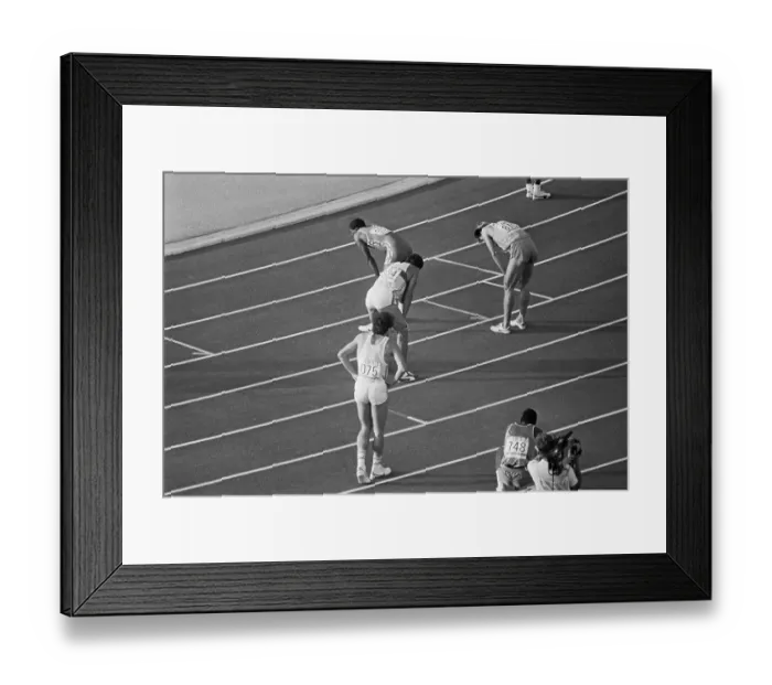 Framed Print : 1984 Summer Olympics - Men's Track Framed Print : 1984 Summer Olympics - Men's Track