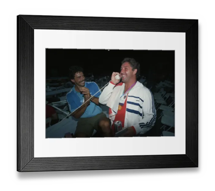 Framed Print : 1984 Summer Olympics - Men's 100kg Weightlifting Framed Print : 1984 Summer Olympics - Men's 100kg Weightlifting