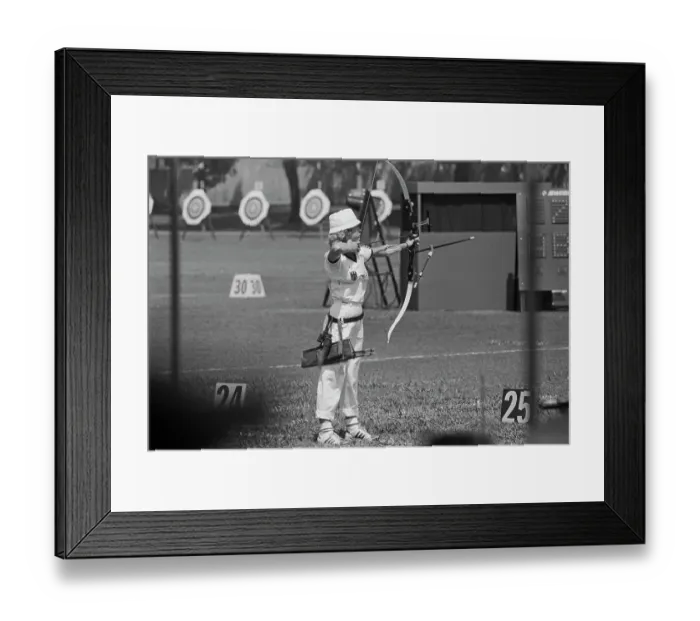 Framed Print : 1984 Summer Olympics - Archery - Women's Individual Event Framed Print : 1984 Summer Olympics - Archery - Women's Individual Event