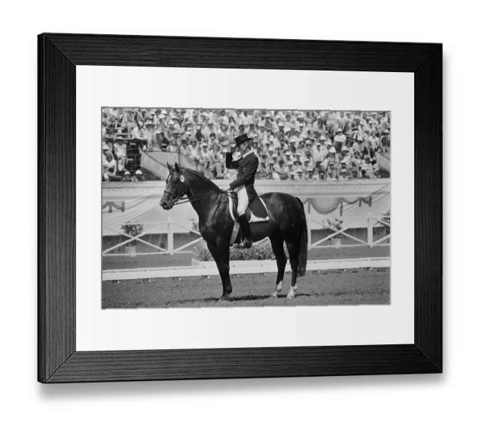 Framed Print : 1984 Summer Olympics - Individual Dressage Framed Print : 1984 Summer Olympics - Individual Dressage