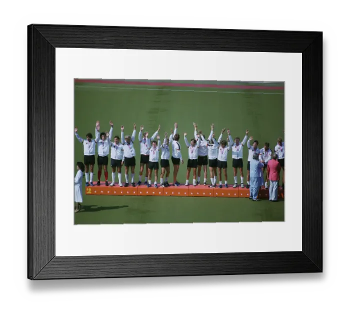 Framed Print : 1984 Summer Olympics - Men's Field Hockey