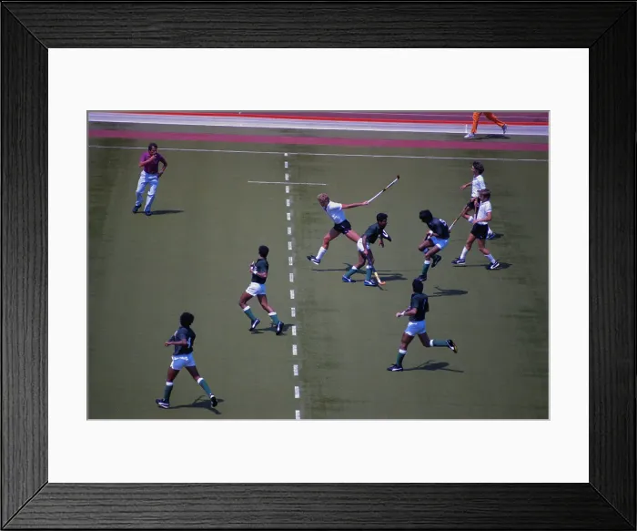 Framed Print : 1984 Summer Olympics - Men's Field Hockey Framed Print : 1984 Summer Olympics - Men's Field Hockey