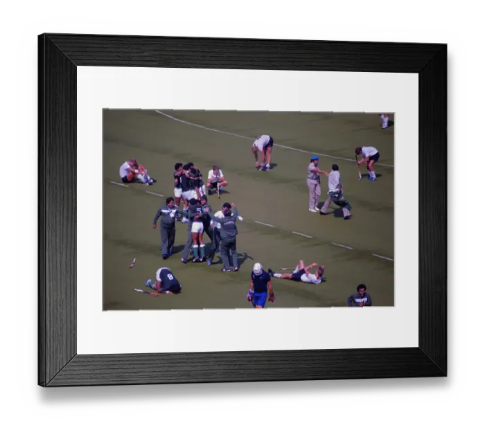 Framed Print : 1984 Summer Olympics - Men's Field Hockey