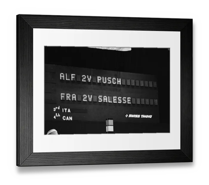 Framed Print : 1984 Summer Olympics - Fencing Framed Print : 1984 Summer Olympics - Fencing