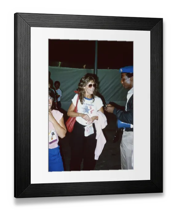 Framed Print : 1984 Summer Olympics - Closing Ceremony Framed Print : 1984 Summer Olympics - Closing Ceremony