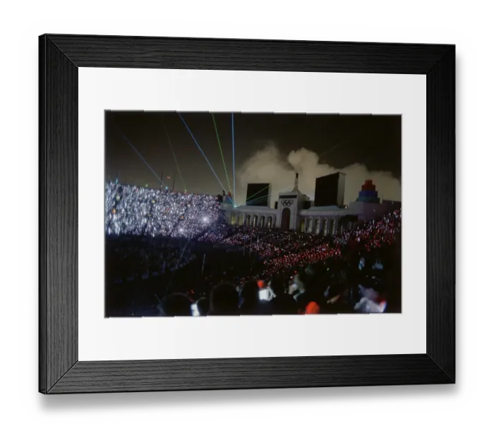 Framed Print : 1984 Summer Olympics - Closing Ceremony Framed Print : 1984 Summer Olympics - Closing Ceremony