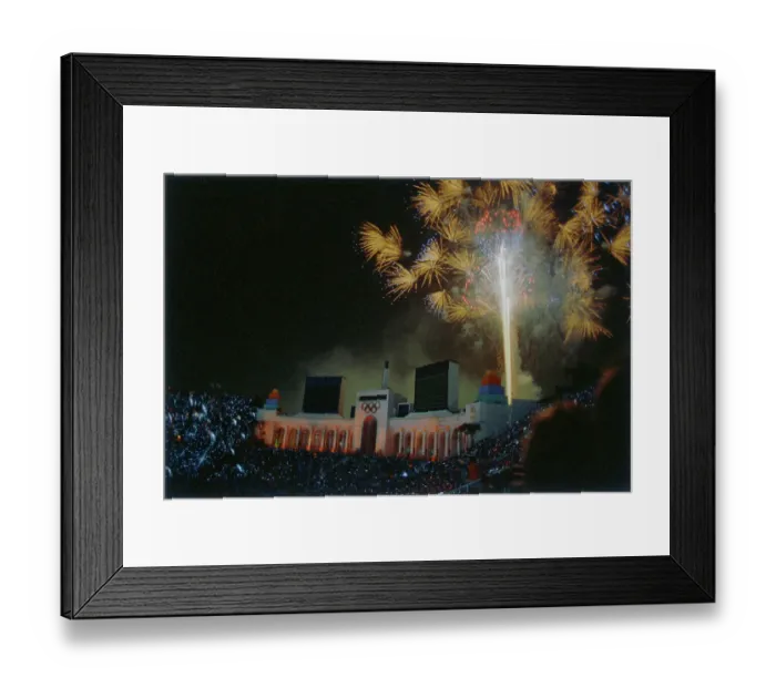Framed Print : 1984 Summer Olympics - Closing Ceremony Framed Print : 1984 Summer Olympics - Closing Ceremony