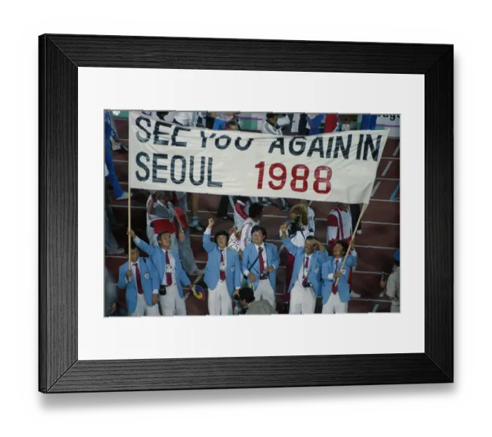 Framed Print : 1984 Summer Olympics - Closing Ceremony Framed Print : 1984 Summer Olympics - Closing Ceremony