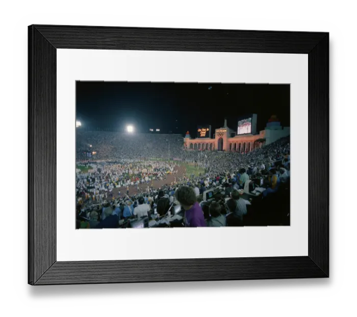 Framed Print : 1984 Summer Olympics - Closing Ceremony Framed Print : 1984 Summer Olympics - Closing Ceremony