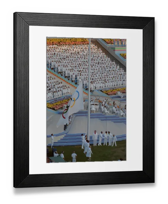 Framed Print : 1984 Summer Olympics - Closing Ceremony Framed Print : 1984 Summer Olympics - Closing Ceremony