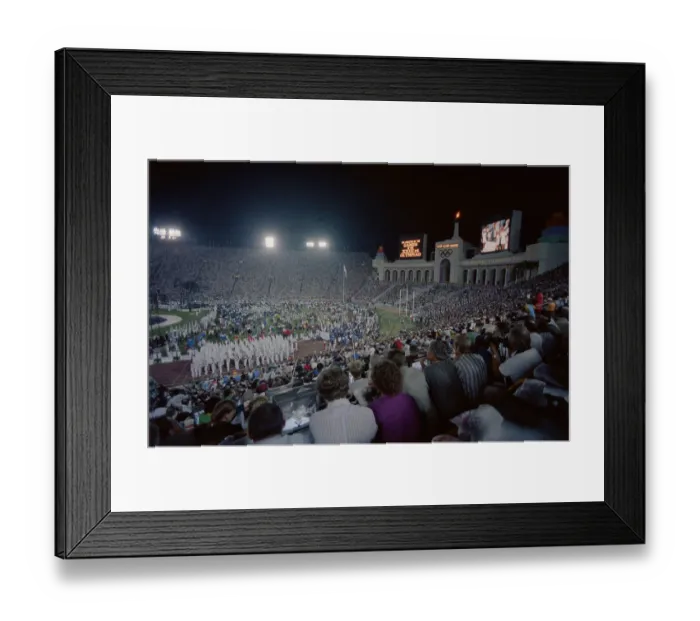 Framed Print : 1984 Summer Olympics - Closing Ceremony Framed Print : 1984 Summer Olympics - Closing Ceremony