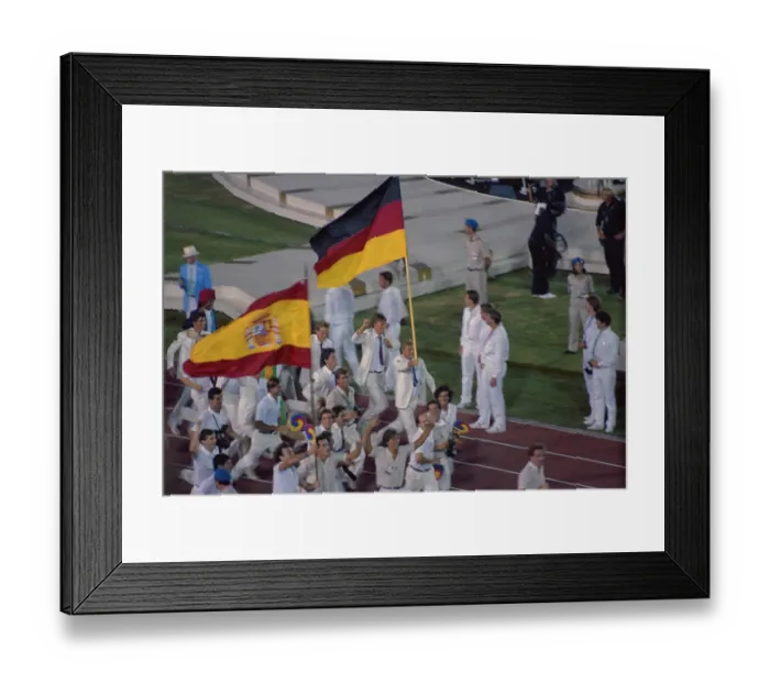 Framed Print : 1984 Summer Olympics - Closing Ceremony Framed Print : 1984 Summer Olympics - Closing Ceremony