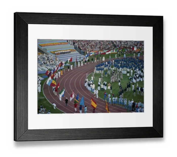 Framed Print : 1984 Summer Olympics - Closing Ceremony Framed Print : 1984 Summer Olympics - Closing Ceremony